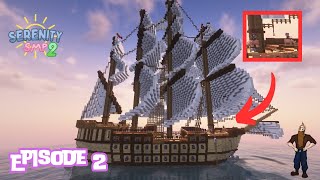 Raided a REAL PIRATE Ship in Minecraft 121  Episode 2 [upl. by Irep315]