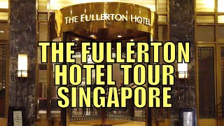 The Fullerton Hotel Tour Singapore [upl. by Enoitna]