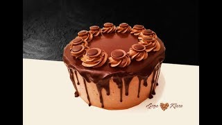 Toffifee Cake  Čokoladna Bomba ENGSUBS GrgaampKlara Recipes [upl. by Rico]