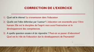 Correction exercice de texte KANT [upl. by Rolat865]