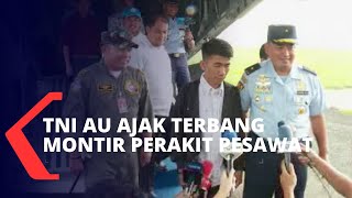 Chaerul Montir Perakit Pesawat Yang Diajak Terbang Oleh TNI AU [upl. by Nollat]