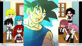 diferentes demonios de anime reacciona a goku afomni king parte 22 [upl. by Ahsirt]