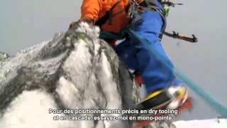 LYNX Petzl Crampons modulables pour l escalade sur glace [upl. by Andras]