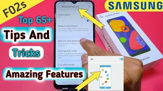 Samsung Galaxy F02s Tips And Tricks Top 65 Hidden Feature in Samsung Galaxy F02s in Hindi [upl. by Bellina]