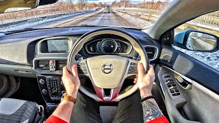 2019 Volvo V40 15 AT  POV TEST DRIVE [upl. by Melvyn]