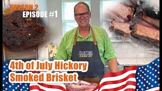 S2E1 Americas Favorite Brisket on a Backyard Smoker [upl. by Balcer118]