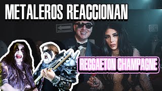 Metaleros Reaccionan  REGGAETON CHAMPAGNE  Bellakath ft Dani Flow Video Oficial [upl. by Adnilram]