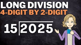 Long Division Dividing 4Digit Numbers by 2Digit Numbers [upl. by Nesnej693]