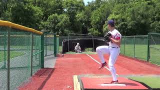 Dan Ockerman Pitching  Mid Atlantic Red Sox  Filmed June 2024  wwwPlayInSchoolcom [upl. by Alemrac]