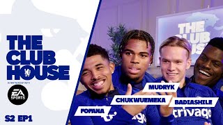 Is MUDRYK Faster Than Mbappe  Fofana Mudryk Badiashile amp Chukwuemeka on The Clubhouse  S2 Ep1 [upl. by Keithley]