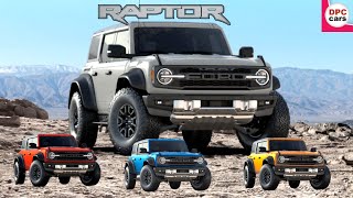 New 2023 Ford Bronco Raptor Colors [upl. by Chirlin54]