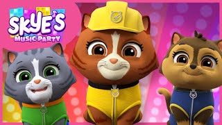 Meow Meow The Chaotic Kitty Song  Skyes Music Party  PAW Patrol Music Cartoons for Kids [upl. by Mccreary]