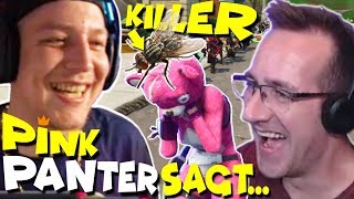 Fortnite Pink Panter sagt  Eine Fliege hilft Monte zu KILLEN [upl. by Teerpnam41]