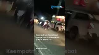 Viral Polisi Mimika Tangkap Empat Warga Sipil Usai Pamer Senjata Api Mobilnya Dicegat di Jalan [upl. by Ferne774]