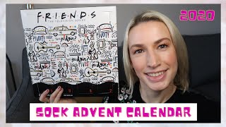 FRIENDS 2020 Sock Advent Calendar Unboxing [upl. by Farrica]