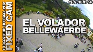 El Volador  Bellewaerde Park  OnRide ECAM [upl. by Irish]