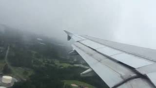 Incredible takeoff through an Intense Tropical Storm Jetblue A320  CHS  JFK [upl. by Drof]