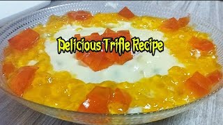 Delicious Trifle Recipe colourfullifestylevlog triflerecipe [upl. by Adaline]