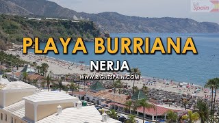 Playa Burriana Nerja Spain 2016 [upl. by Rotciv]