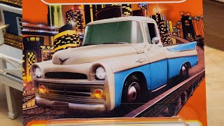 Matchbox 1957 DODGE SWEPTSIDE pickup truck unboxing and comparison 164 [upl. by Rovert]