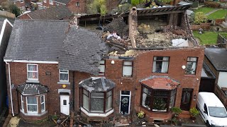 Sturm „Gerrit“ wütet in Großbritannien [upl. by Nairdna318]