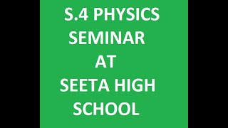 S 4 PHYSICS SEMINAR 2024 [upl. by Tito]