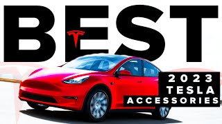 The BEST Tesla Model Y 3 Accessories in 2023  Here’s Our Favorites [upl. by Hanforrd]