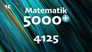 Matematik 5000 1c 4125 matte 1c [upl. by Dnomaid]