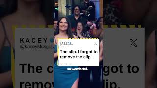 Kacey Musgraves is horrified as she suffers wardrobe malfunction during ‘SNL’ performance shorts [upl. by Toll]