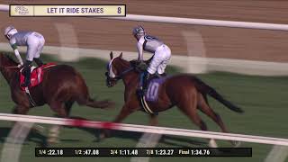 King of Gosford GB wins the Let it Ride Stakes race 8 at Del Mar 103124 [upl. by Aysan]