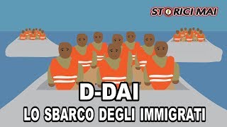 DDAY  lo sbarco degli immigrati  parodia Storici MAI [upl. by Hajin]