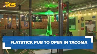 Flatstick Pub to open in downtown Tacoma [upl. by Ynogoham709]