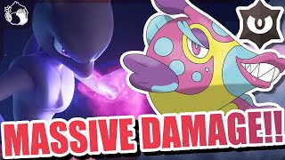 THIS DARK TERA BRUXISH EASILY DEFEATS 7 Star MEWTWO RAIDS amp DOES CRAZY DAMAGE😎W RAID EXAMPLE [upl. by Assirahc712]