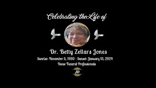 Celebrating the Life of Dr Betty Zellars Jones [upl. by Annoled]