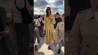 Emrata amp her cute son among many other celebrities attended Loewe Spring 2025 Show in Paris [upl. by Koran784]