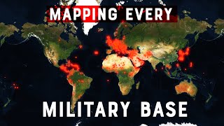 Every US Military Base Mapped [upl. by Harrietta829]