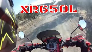 Honda XR650L Adventure riding [upl. by Kari]