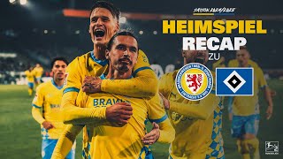 Recap Eintracht Braunschweig vs Hamburger SV 12 Spieltag [upl. by Maddis218]