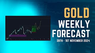 GOLD Weekly Forecast  Breakdown  28th  1st November 2024 [upl. by Ayrolg]