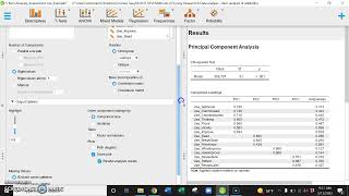 EFA PCA in JASP [upl. by Baras]