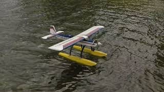 Hobbistar 60 MKIII on Cub Floats 71quot wing [upl. by Dilisio742]