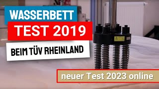 Wasserbett Test beim TÜV Rheinland [upl. by Grantham177]