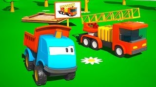 Dessins animés avec Léo le camion curieux  Le camion de pompier [upl. by Arracat]