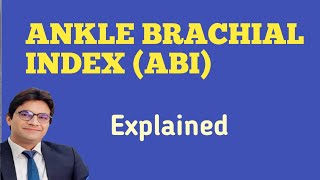 How To Measure Ankle Brachial Index ABI For Peripheral Vascular Disease [upl. by Kammerer56]