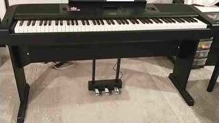 Open amp install Yamaha DGX670B 88Key Weighted Digital Piano with L300B stand and LP1B 3 pedals [upl. by Yelich]