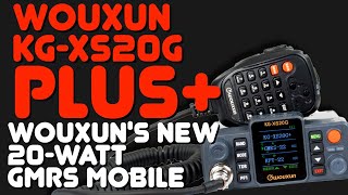 Wouxun KGXS20G PLUS GMRS Mobile Radio Review  Wouxuns Updated XS20G Radio [upl. by Rimahs]