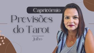 CAPRICÓRNIO JULHO 2024 • PREVISÕES DO TAROT [upl. by Eilzel]