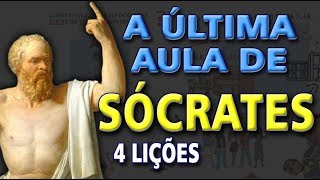 4 Lições de SÓCRATES Platão Fédon FILOSOFIA [upl. by Alimrahs]