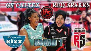 MATCH 2  ROUND 1  GS CALTEX Home VS RED SPARKS Away  20 Oktober 2023 [upl. by Ludlew]