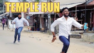 Living With Dad  Temple Run  Mark Angel Comedy [upl. by Odlanar]